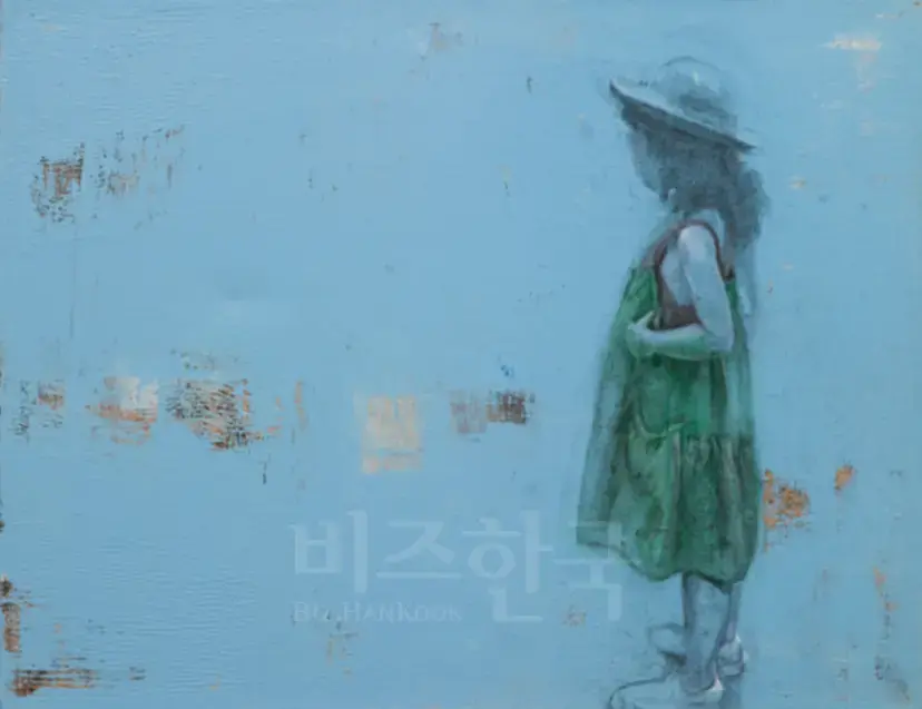 아이2(2010), 53x41cm, oil on canvas.