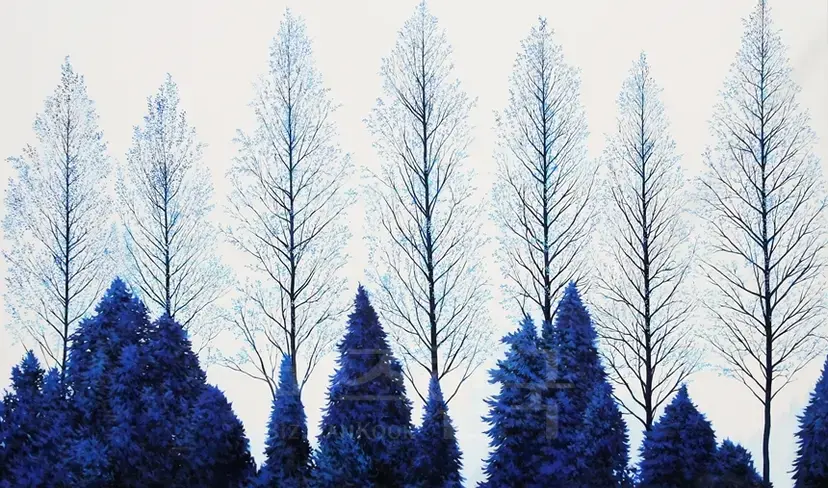 just looking(2016), 162.2x97.0cm, oil on canvas.
