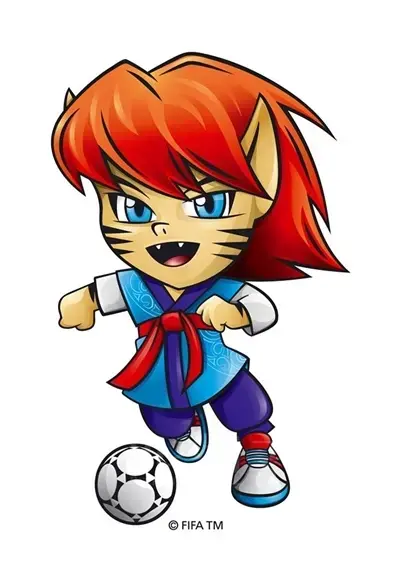 FIFA U-20 월드컵 코리아 2017 공식 마스코트 차오르미. 사진=U-20 월드컵 조직위원회