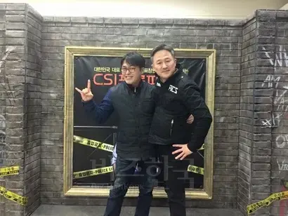 SNS 글을 통해 인연을 맺게 된 김재욱 씨와 표창원 더불어민주당 의원. 사진=김재욱 씨 페이스북