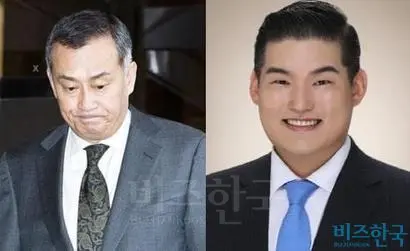 장세주 동국제강 회장(왼쪽)과 아들 장선익 이사. 사진=비즈한국DB