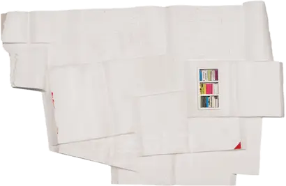 Story-좋은-생각(2016), 110x69cm, Mixed-media.