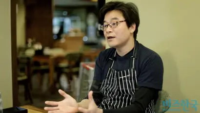 향후 계획을 설명하고 있는 신상목 기리야마 대표. 사진=이세윤 디자이너
