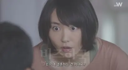 ‘도망치는 건 부끄럽지만 도움이 된다’에서 미쿠리는 계약 결혼을 제안받는다.