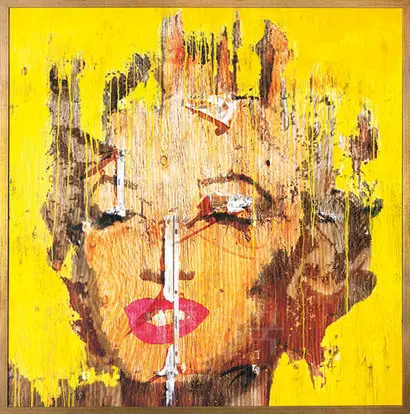 Woodman Montage Series: 130.3x130.3cm, 캔버스에 아크릴, 2016년.