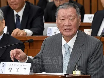 정몽구 현대차그룹 회장. 사진=비즈한국 DB