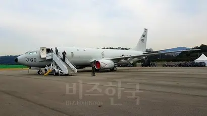 P-8 해상초계기. 사진=김민석 제공