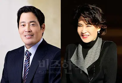 정용진 신세계 부회장(좌)과 정유경 신세계 총괄사장(우). 사진=신세계