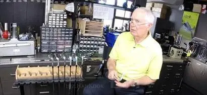 클리브랜드 창업자인 로저 클리브랜드는 588 웨지로 세계 최다 판매 기록을 세웠다. 사진=캘러웨이골프 블로그
