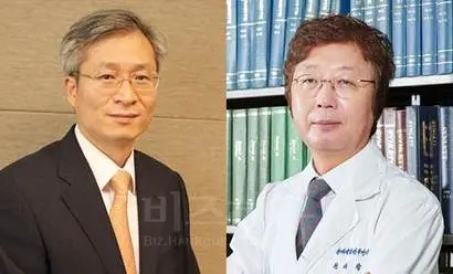 한미약품의 공동 대표이사 사장인 우종수 경영관리부문 대표이사 사장(왼쪽)과 권세창 신약개발부문 대표이사 사장에게는 경영 관리 부실 회복이라는 과제를 안고 있다. 사진=한미약품 제공
