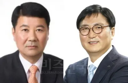 송문선 대우건설 대표(왼쪽)와 박상신 대림산업 건설사업부문 대표. 사진=각 사