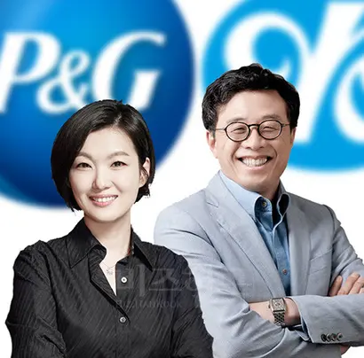 김주연 한국P&G 대표이사 사장(왼쪽)과 최규복 유한킴벌리 대표이사 사장(오른쪽). 사진=각 사 제공