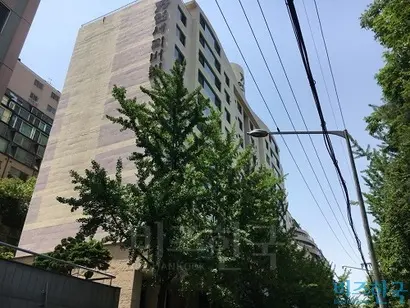서영배 태평양개발 회장과 그의 손자가 함께 사는 것으로 알려진 강남구 청담동의 연립주택. 장남 소유였던 이 집은 2016년 12월 서 회장의 10세 손자에게 상속됐다. 사진=김상훈 기자
