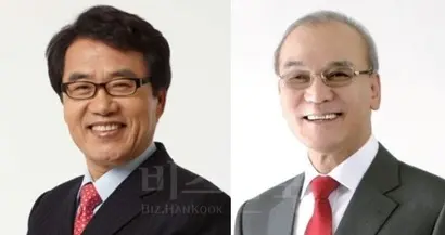 박상환 하나투어 대표이사 회장(왼쪽)과 우종웅 모두투어 대표이사 회장(오른쪽). 사진=각 사