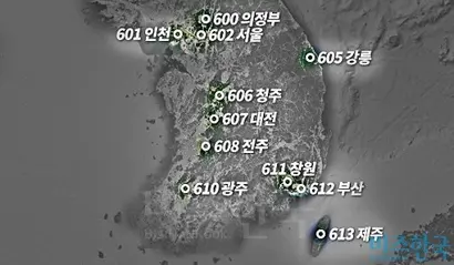 전국 60단위 기무부대. 그래픽=이세윤 PD