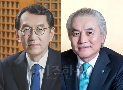 박진회 한국씨티은행장(왼쪽)과 박종복 SC제일은행장. 사진=각 은행
