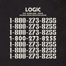 로직의 ‘1-800-273-8255’ 싱글 재킷.