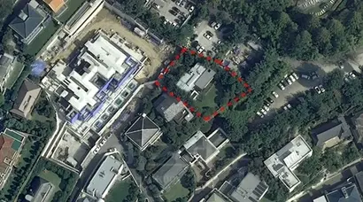 지난 9월 이명희 신세계 회장이 아들 정용진 부회장에게 161억여 원에 매각한 단독주택. 사진=다음지도 캡처