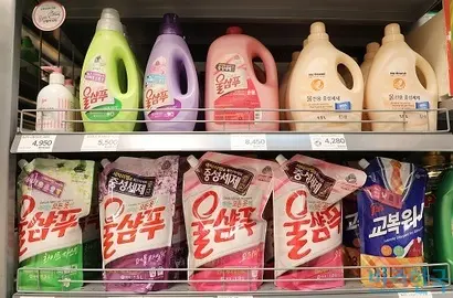 서울 용산구 한 매장에 놓여있는 애경 제품들. 사진=박정훈 기자