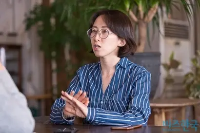 이희정 플라워 브랜드 마르디(MARDI) 대표. 사진=최준필 기자.