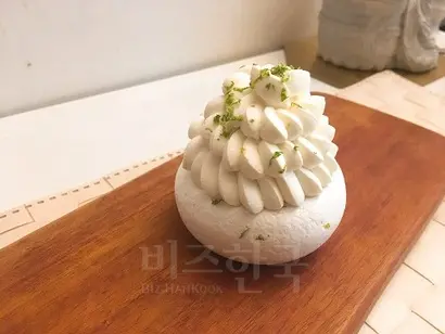 세드라의 제주 백년초 파블로바. 사진=이덕 제공