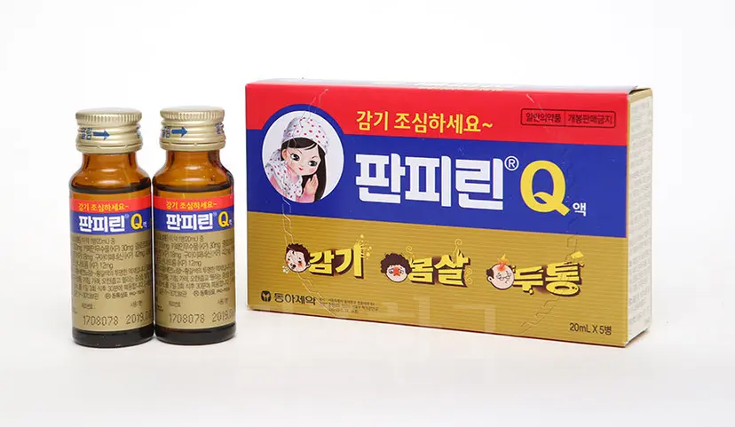 종합감기약 판피린 큐는 아세트아미노펜 등 6가지 복합성분이 콧물, 코막힘, 기침은 물론 발열, 두통 등 특히 초기감기에 탁월한 효과를 보인다.
