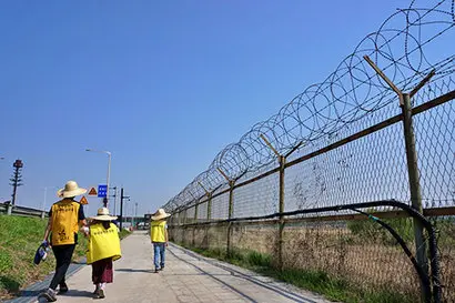 장항습지는 ​군사보호구역에 있기 때문에 사전 방문 신청이 필수다. 사진=구완회 제공
