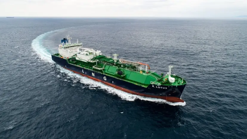 HD현대미포의 LNG 벙커링선. 사진=HD한국조선해양 제공