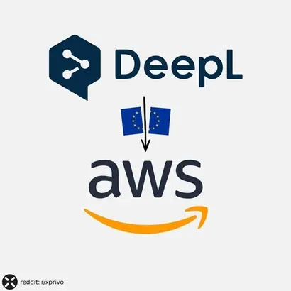 레딧 사용자가 딥엘의 AWS 사용을 두고 그린 그림. 이미지=reddit/r/xprivo