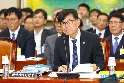 김상조 전 공정거래위원장이 지난해 10월 국정감사에서 질의에 답하고 있다. 사진=박은숙 기자