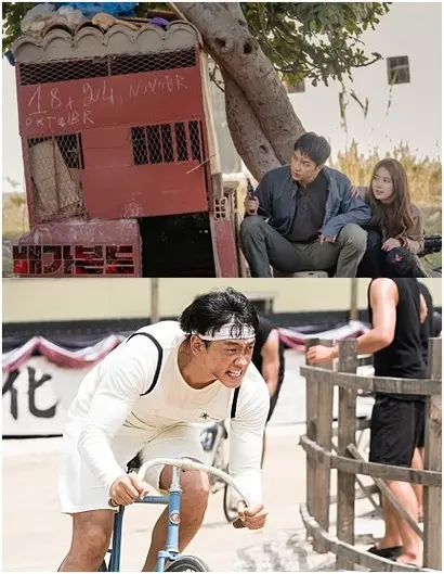 셀트리온엔터테인먼트가 만든 드라마 ‘배가본드’(위)와 ‘나의 나라’가 잇달아 출격했다. 영화 ‘자전차왕 엄복동’(아래)과 다르게 일단 두 드라마의 시작은 나쁘지 않다. 사진=‘배가본드’ 홈페이지 캡처·영화 ‘자전차왕 엄복동’ 스틸컷