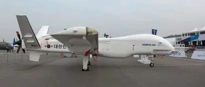 국산 중고도 무인기 MUAV. 사진=김민석 제공