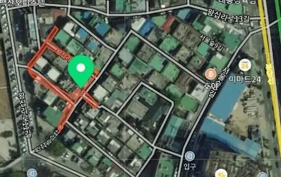 업무대행사 대표 B 씨가 2015년 매입한 곳의 지목은 도로다. 사진=네이버지도 캡처