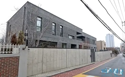 서울 강남구 삼성동에 위치한 이해욱 대림산업 회장의 주택. 사진=비즈한국DB