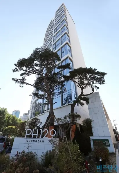 국내 최고가 아파트 PH129. 사진=박정훈 기자