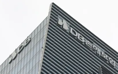 DB그룹의 지주사격인 DB Inc.가 계열사로부터 받은 상표권 사용료가 전년대비 590% 증가한 것으로 나타났다. 일각에서는 상표권 수취가 적절한지 따져봐야한다는 주장이 제기되고 있다. DB그룹 계열사가 위치한 서울시 강남구 테헤란로 DB금융센터. 사진=박정훈 기자