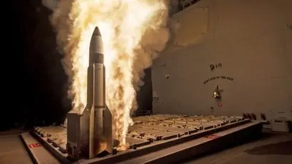 우리 군이 향후 도입할 SM-3 미사일은 SM-3 블럭 1B로 알려졌으며, 사거리가 900km에 요격고도는 600km 이하로 전해진다. 사진=레이티온