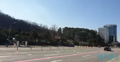 롯데쇼핑은 신동빈·신동주·신영자 총수 일가 세 사람이 보유한 염곡동 부지에 롯데마트를 건설하려 했다. 인근에는 현대자동차 본사 사옥이 있다. 사진=유시혁 기자