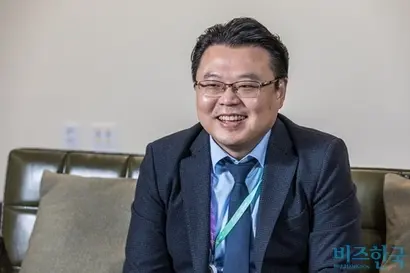 박정건 대표는 “코로나로 덕을 본 만큼 돌려드리고 싶다”며 ‘안전하면서 효율적인 백신 접종’에 기여하고 싶다고 밝혔다. 사진=최준필 기자