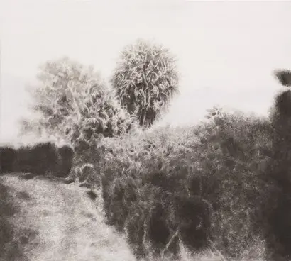 고스트: 73×65cm 한지에 먹 2015