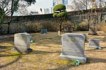 선교사와 가족들이 잠들어 있는 은혜공원. 사진=구완회 제공