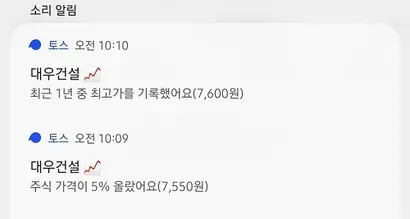 A 씨는 “실시간으로 뜨는 가격 변동 알림 때문에 초조해져 지금 당장 거래를 해야 할 것 같은 기분이 들었다. 편리한 점도 분명 있었지만 평소 내 거래 빈도보다 더 많이 거래하게 됐다”고 전했다. 사진=A 씨 제공