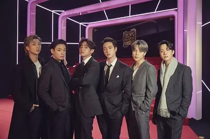‘BTS’ 상표는 BTS 당사자 본인이 출원하거나, 타인의 상표 신청에 당사자가 동의하면 등록이 가능하다. 사진은 2020 엠넷 아시안 뮤직 어워드 현장. 사진=CJENM 제공