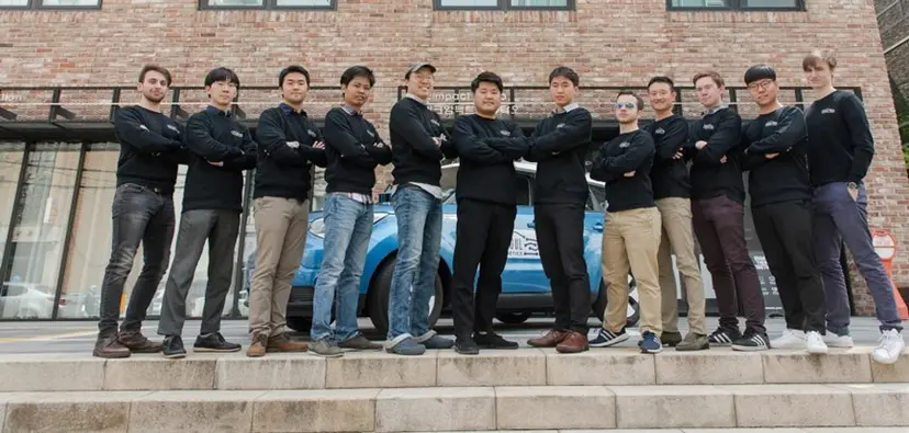 서울로보틱스 직원들. 직원의 20%가 외국인이고, 회사 공용어는 영어다. 사진=seoulrobotics.org