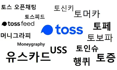 토스 운영사 비바리퍼블리카가 출원한 줄임말 상표들. 줄임말을 일상적으로 사용하는 Z세대를 타깃으로 한 마케팅에 활용될 가능성이 높다. 사진=특허청 특허정보넷 키프리스