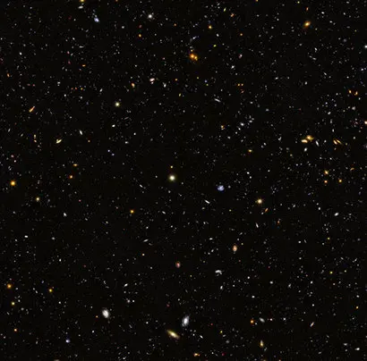 허블 우주 망원경이 촬영한 허블 딥 필드. 사진=ESA/Hubble & NASA