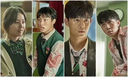 고등학생들이 주인공이기에 10, 20대 젊은 배우들이 대거 등장하며 신선함을 안겼다. ‘벌새’로 이름을 알린 박지후부터 윤찬영, 로몬, 유인수 등 앞으로가 기대되는 배우들이 여럿이다. 사진=넷플릭스 제공