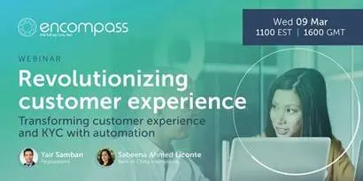 규제 관련 스타트업으로 영국에서 시작해 세계적인 규모로 성장한 엔컴파스(encompass). 사진=encompass twitter