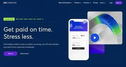 영국의 결제 관련 스타트업 고카드리스 시리즈 G투자 유치. 사진=gocardless.com