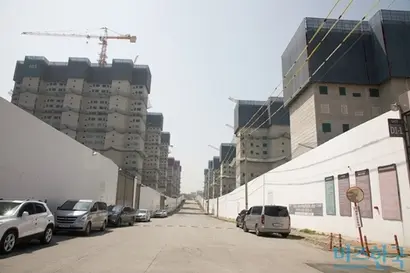 서울시내 한 아파트 공사 현장 모습으로 기사 특정 내용과 관련 없음. 사진=이종현 기자